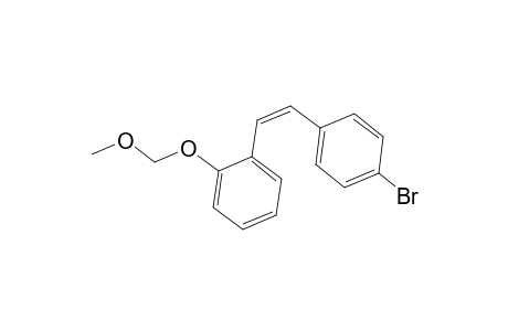 1-[(Z)-2-(4-Bromophenyl)ethenyl]-2-(methoxymethoxy)benzene