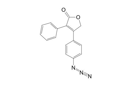 4-(4-AZIDOPHENYL)-3-PHENYL-2(5H)-FURANONE