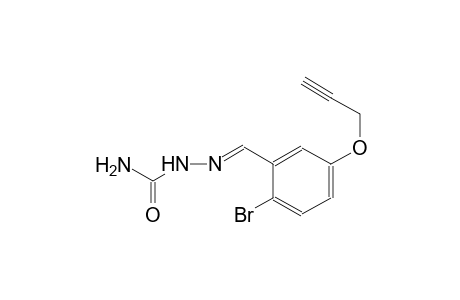 2-bromo-5-(2-propynyloxy)benzaldehyde semicarbazone