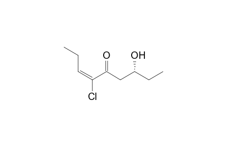 (3E,7R)-4-Chloro-7-hydroxynon-3-en-5-one