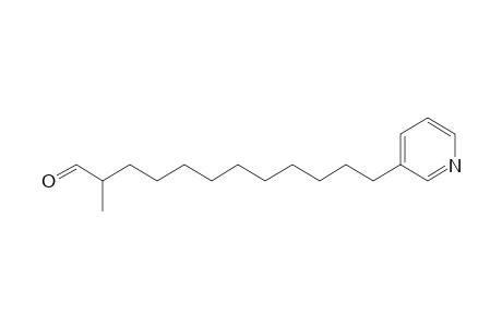 2-Methyl-12-(3-pyridyl)dodecanal