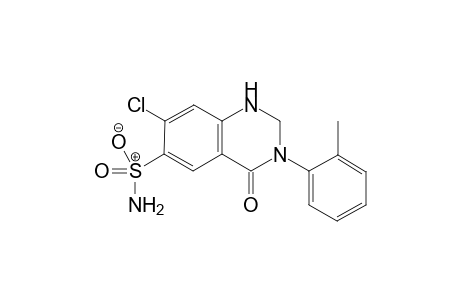 6-Quinazolinesulfonamide, 7-chloro-1,2,3,4-tetrahydro-3-(2-methylphenyl)-4-oxo-