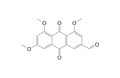 4,5,7-TRIMETHOXY-9,10-DIOXO-9,10-DIHYDRO-ANTHRACENE-2-CARBALDEHYDE