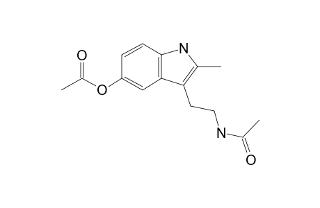 2-Methylserotonin, N,o-bis-acetyl