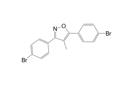 3,5-bis(4-bromophenyl)-4-methylisoxazole