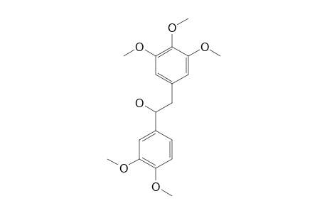1-(3,4-DIMETHOXYPHENYL)-2-(3,4,5-TRIMETHOXYPHENYL)-ETHANOL