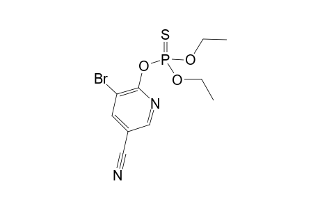O,O-diethyl-o,-2-(3-bromo-5-cyanopyridyl)-phosphorthioic acid