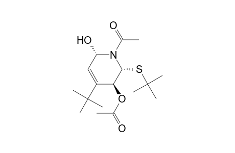 2,5-Pyridinediol, 1-acetyl-4-(1,1-dimethylethyl)-6-[(1,1-dimethylethyl)thio]-1,2,5,6-tetrahydro-, 5-acetate, (2.alpha.,5.beta.,6.alpha.)-