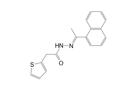 N'-[(E)-1-(1-naphthyl)ethylidene]-2-(2-thienyl)acetohydrazide