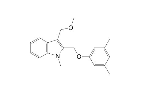 3-(methoxymethyl)-1-methyl-2-{[(3,5-xylyl)oxy]methyl}indole