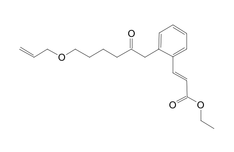 10-[2-(2-(Ethoxycarbonyl)ethenyl)phenyl]-4-oxadecen-9-one