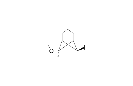 ENDO-7-IODO-ANTI-6-METHYL-SYN-6-METHOXYBICYCLO-[3.1.1]-HEPTANE