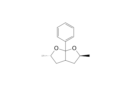 (2S*,5S*)-2,5-Dimethyl-6a-phenylhexahydrofuro[2,3-b]furan