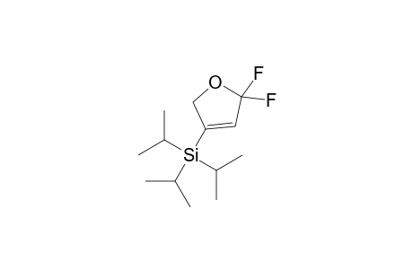 (5,5-difluoro-2H-furan-3-yl)-tri(propan-2-yl)silane