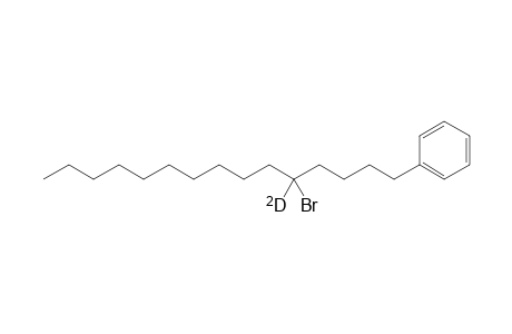 5-Bromo-5-deuterio-1-phenylpentadecane
