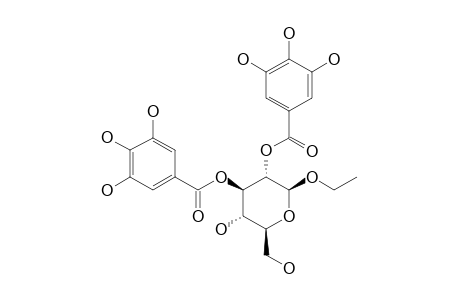 ETHYL-2,3-DI-O-GALLOYL-BETA-D-GLUCOPYRANOSIDE