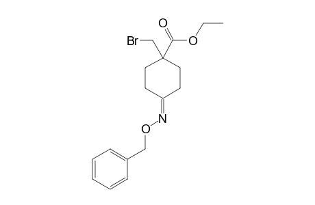 ETHYL-4-BENZYLOXYIMINO-1-BROMOMETHYLCYCLOHEXANECARBOXYLATE