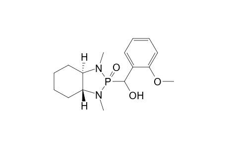 (trans)-Octahydro-.alpha.-(2'-methoxyphenyl)-1,3-dimethyl-2H-1,3,2-benzodiazaphosphole-2-methanol - 2-oxide