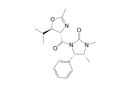 (4S,5R,4'S,5'R)-4,5-Dihydro-2-methyl-4-[(1',5'-dimethyl-4'-phenylimidazolidin-2'-on-3'-yl)carbonyl]-5-isopropyloxazole