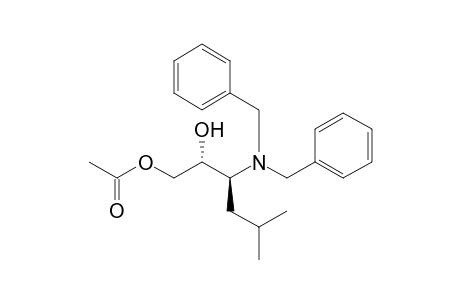 (2R,3S)-O1-Acetyl-3-dibenzylamino-5-methylhexane-1,2-diol
