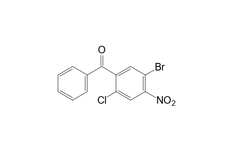 5-bromo-2-chloro-4-nitrobenzophenone