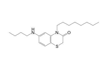 6-Butylamino-4-octyl-2H-1,4-benzothiazin-3-one