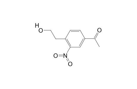 1-[4-(2-hydroxyethyl)-3-nitrophenyl]ethanone