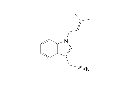 [1-(3-Methylbut-2-enyl)-1H-indol-3-yl]acetonitrile