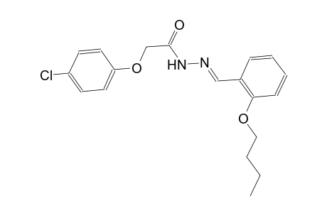 N'-[(E)-(2-butoxyphenyl)methylidene]-2-(4-chlorophenoxy)acetohydrazide