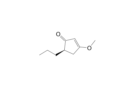 3-Methoxy-5-propyl-1-cyclopent-2-enone