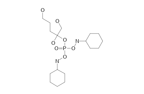 (2RS)-PENTANE-1,2,5-TRIOL-2-PHOSPHATE-BISCYCLOHEXYL-AMMONIUM-SALT