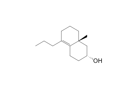 2-Naphthalenol, 1,2,3,4,6,7,8,8a-octahydro-8a-methyl-5-propyl-, trans-(.+-.)-