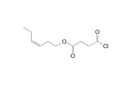 Succinic acid, monochloride cis-hex-3-enyl ester