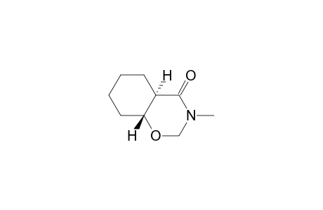 4H-1,3-Benzoxazin-4-one, octahydro-3-methyl-, trans-