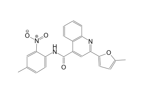 2-(5-methyl-2-furyl)-N-(4-methyl-2-nitrophenyl)-4-quinolinecarboxamide