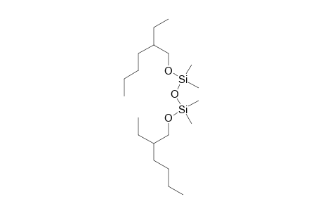 Silane, dimethyl(dimethyl(2-ethylhexyloxy)silyloxy)(2-ethylhexyloxy)-