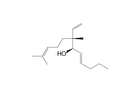 (4E,6R,7R)-7,11-dimethyl-7-vinyl-dodeca-4,10-dien-6-ol