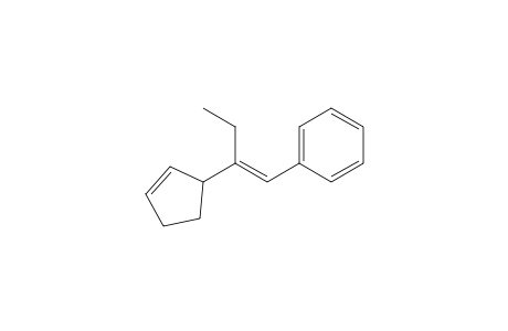 (E)-(2-(Cyclopent-2-enyl)but-1-enyl)benzene