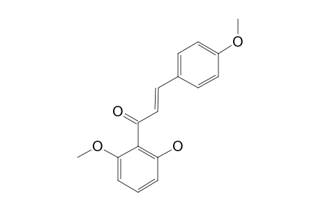 (E)-1-(2-HYDROXY-6-METHOXYPHENYL)-3-(4-METHOXYPHENYL)-PROP-2-EN-1-ONE