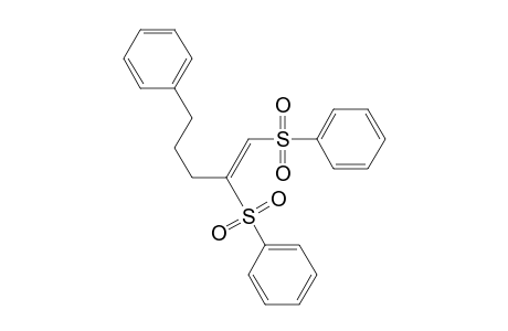 [(Z)-4,5-bis(benzenesulfonyl)pent-4-enyl]benzene
