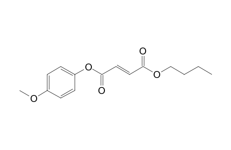 Fumaric acid, butyl 4-methoxyphenyl ester