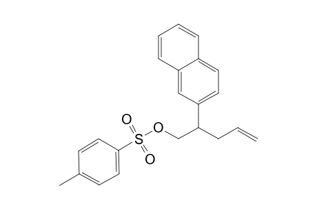 2-(2-naphthyl)pent-4-enyl 4-methylbenzenesulfonate