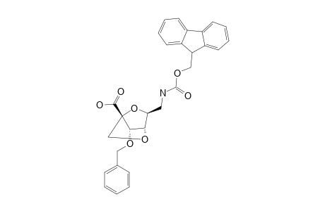 (1S,3S,4S,7S)-7-BENZYLOXY-3-[[(FLUORENYLMETHOXY)-CARBONYLAMINO]-METHYL]-2,5-DIOXABICYCLO-[2.2.1]-HEPTANE-1-CARBOXYLIC-ACID
