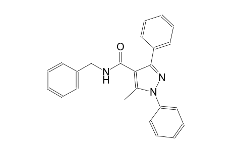N-benzyl-5-methyl-1,3-diphenyl-1H-pyrazole-4-carboxamide