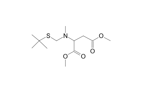 N-Methyl-N-tert.-butylthiomethylaspartic acid dimethyl ester