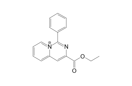 1-Phenyl-3-pyrido[1,2-c]pyrimidin-9-iumcarboxylic acid ethyl ester