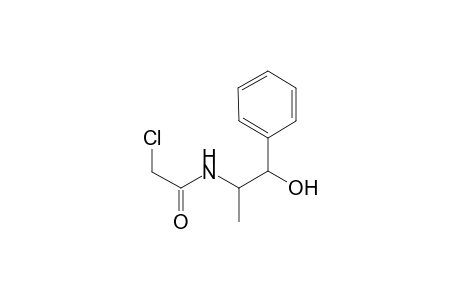 2-Chloranyl-N-(1-oxidanyl-1-phenyl-propan-2-yl)ethanamide