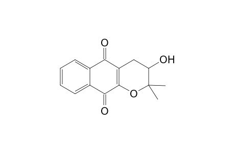 3,4-Dihydro-3-hydroxy-2,2-dimethyl-2H-naphtho[2,3-b]pyran-5,10-dione