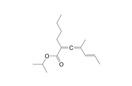 (E)-isopropyl 2-butyl-4-methylhepta-2,3,5-trienoate