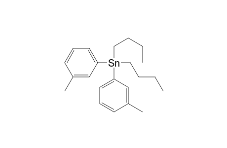 Dibutylbis(3-methylphenyl)stannane